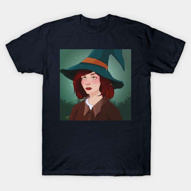 Witch T-Shirt by rosg89
